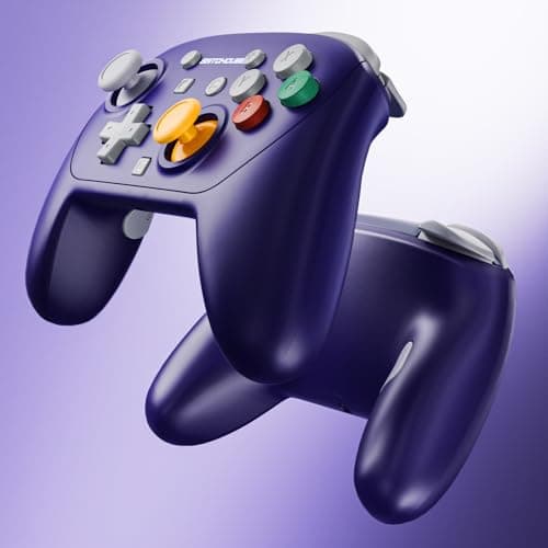 eXtremeRate DIY Replacement Full Set Shell Buttons for Nintendo Switch 2 Pro Controller, Custom Faceplate Rear Bottom Cover with Thumbsticks ABXY Dpad ZLZR for Switch 2 Pro - Classic SwitchCube Style — view 4