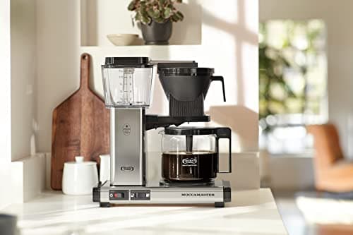Technivorm Moccamaster 53941 KBGV Select 10-Cup Coffee Maker, Polished Silver, 40 ounce, 1.25l — view 3