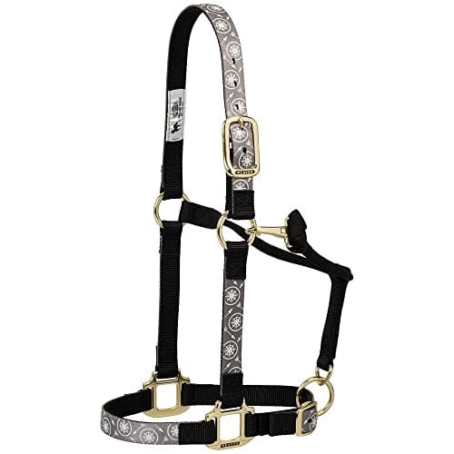 Weaver Leather Nylon Patterned Adjustable Horse Halter Leopard Average — view 3