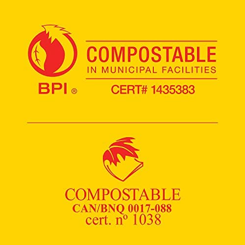 Glad 100% Compostable Bags - Small 10 Litres - Lemon scent 100 Compost Bags — view 15