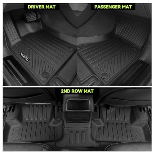 Tongama-Floor Mats for 2023-2026 Kia Sportage Hybrid (Not for Gas), All Weather TPE Floor Liners and Trunk Mat and Backrest Mats Protectors for Kia Sportage Hybrid Interior Waterproof Accessories — view 2