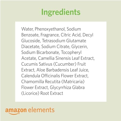 Amazon Elements Baby Wipes, Fresh Scent, Flip-Top Packs, Alcohol-Free, With Cucumber and Aloe, 810 Count, 9 Packs of 90 — view 4