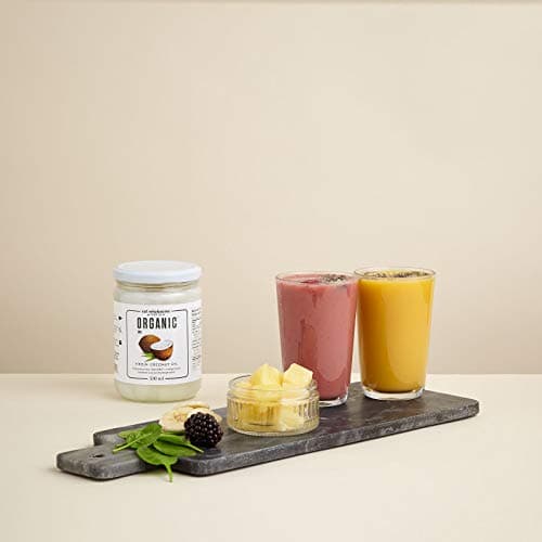 Eat Wholesome Organic Raw Virgin Coconut Oil in Glass Jar, 500 ml (Pack of 1) — view 4
