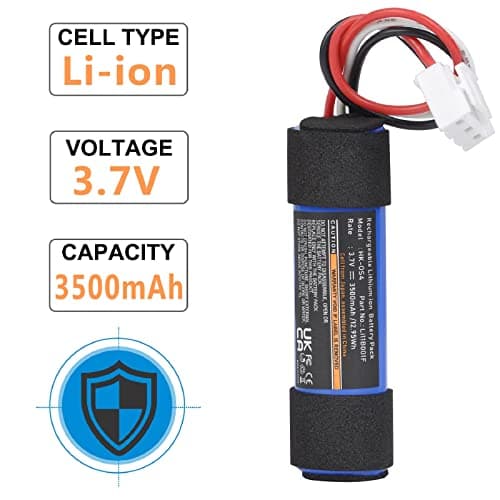 Uwayor Replacement Battery for Harman Kardon Onyx, 3500mAh Battery for Harman Kardon Onyx Studio 1, Onyx Studio 2, Onyx Studio 3, Onyx Studio 4 Bluetooth Speaker, LI11B001F Battery with Tool Kits — view 2