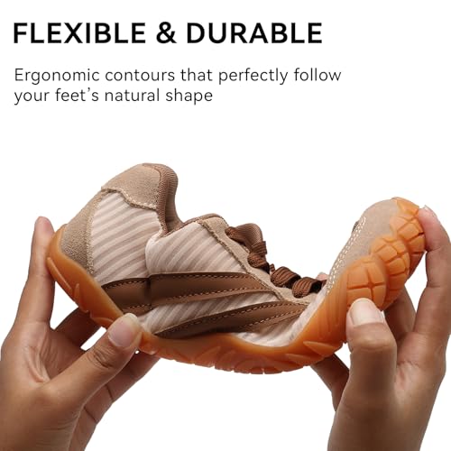 Barefoot Shoes Women Men - Wide Toe Box Sneakers Women Casual Tennis Shoe | Zero Drop Minimalist Trainers Hiking Walking Shoes | Lightweight Breathable Non-Slip Comfortable Fashion Sneakers Footwear — view 3