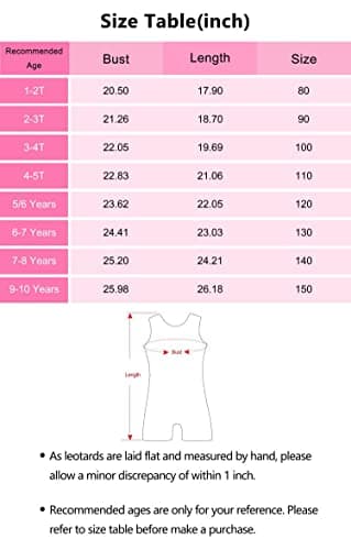EQSJIU Girls Gymnastics Leotards Size 7-8 Years Old with Shorts Pink Leopard Light Blue Biketard for Kids Bodysuits Black Pink Clothes — view 3