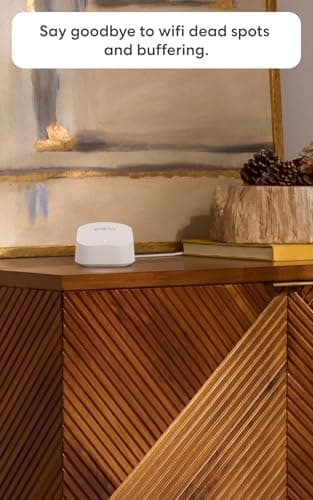 Amazon eero 6+ mesh wifi system - Supports internet plans up to a Gigabit, Coverage up to 4,500 sq. ft., Connect 75+ devices, 3-pack — view 2