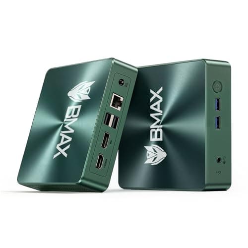 Bmax Mini PC B6 Turbo, Intel Core i5-8257U (Beats N100/N97/N150/4300U/i3-10110U), 16GB DDR4 RAM 512GB SATA SSD, Micro Desktop Computer Support 64GB/4TB Expansion, WiFi 6, Dual 4K HDMI/DP, Win 11 Pro — view 8