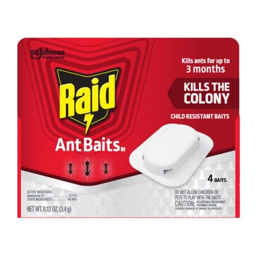 Raid Ant Killer Baits, for Household Use, Kills the Colony, Kills Ants for 3 Months, Child Resistant, 4 Count — view 9