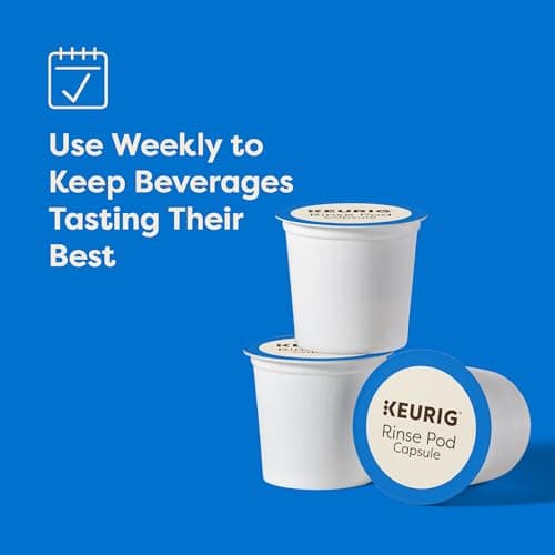 Keurig Brewer Cleanse Kit For Brewer Descaling and MaintenanceIncludes Descaling Solution & Rinse Pods, Compatible with Keurig Classic/1.0 & 2.0 K-Cup Pod Coffee Makers, 5 Count — view 8