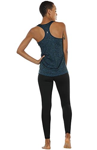 icyzone Workout Tank Tops for Women - Racerback Athletic Yoga Tops, Running Exercise Gym Shirts(Pack of 3)(L, Royal Blue/Purple/Charcoal) — view 2