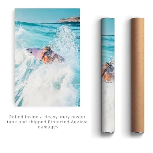 JIMUJIA Custom Canvas Art Print 24"x36" - Unframed Artwork, Personalized Wall Decor, Customizable Photo, Custom Portrait, Office, Living Room, Bedroom Wall Art(24×36in,Unframe) — view 6