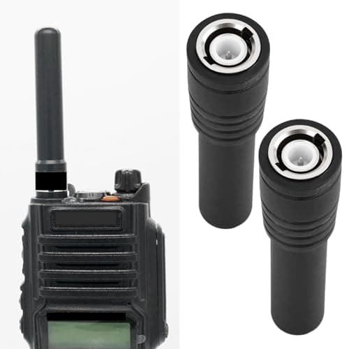 SING F LTD 2pcs 7cm Stubby BNC Male Antenna C450 Compatible with Handheld Radio UHF 400-470MHz