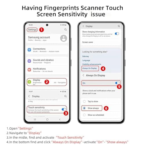 NEW'C 3 Pack Designed for Samsung Galaxy S24 Ultra Screen Protecto, (No for S24/S24 Plus), Tempered Glass, Case Friendly Scratch-proof, Bubble Free, Ultra Resistant — view 7