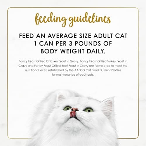 Purina Fancy Feast Grilled Wet Cat Food Poultry and Beef Collection Wet Cat Food Variety Pack - (Pack of 30) 3 oz. Cans — view 9