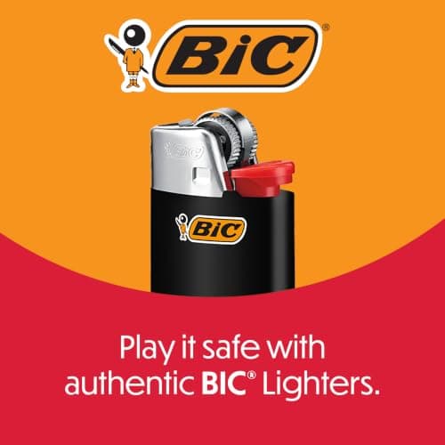 BIC Maxi Pocket Lighters, Dependable and Long-Lasting, Assorted Colors, 10-Pack (Colors May Vary) — view 2