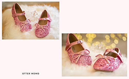 Otter MOMO Toddler/Little Girls Mary Jane Ballerina Flats Size 11 Shoes Slip-on School Party Dress Shoes — view 3