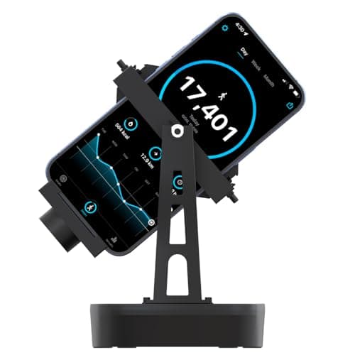 FEICHONGHO Mobile Phone Walker with Timer, Adjustable Speed, Automatic Swing Device, Simulates Human Walking, 3000-12000 Steps Per Hour, Two Swing Positions
