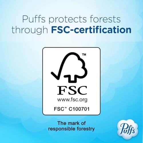 Puffs Facial Tissues Plus Lotion, 1 Cube Box, 48 Facial Tissues per Box, Allergies and Colds (Packaging May Vary) — view 6