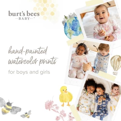 Burt's Bees Baby Unisex Footless Sleeper Pajama, 1-Pc Zip-Up Footie Pajama — view 7