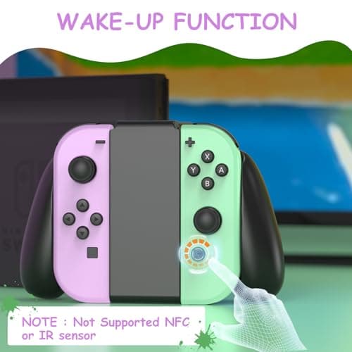 Switch Controller for Switch, Replacement Wireless Switch Controllers Support Sports Dual Vibration/Wake-up/Motion Control — view 6
