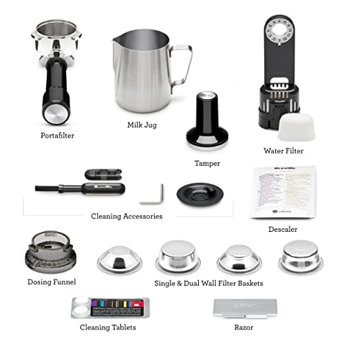 Breville Barista Express Espresso Machine BES870XL, Brushed Stainless Steel — view 8