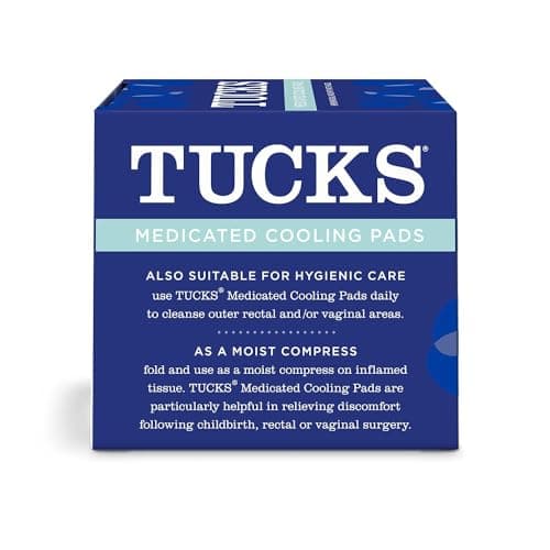 TUCKS Medicated Cooling Pads, 100 Count – Hemorrhoid Pads with Witch Hazel, Cleanses Sensitive Areas, Protects from Irritation, Hemorrhoid Treatment, Medicated Pads Used by Hospitals — view 10