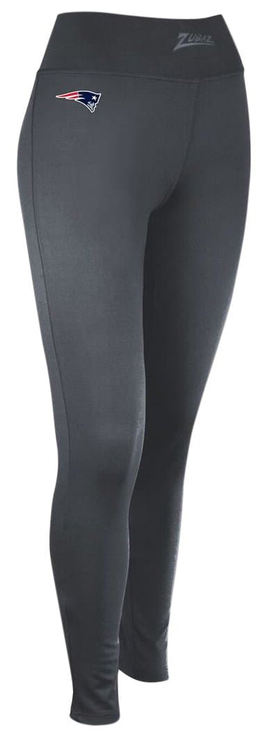 Zubaz NFL Women's Solid Color Leggings, New England Patriots Medium