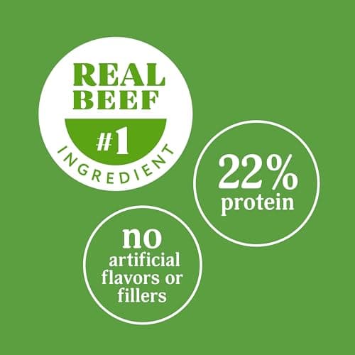 Milo's Kitchen Homestyle Dog Treats, Beef Sausage Slices, 10 Ounce, High Protein, No Artificial Flavors — view 6