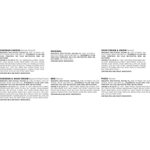 Pringles Potato Crisps Chips, Lunch Snacks, Snack Cups, Variety Pack, 19.5oz Box (27 Cups) — view 8