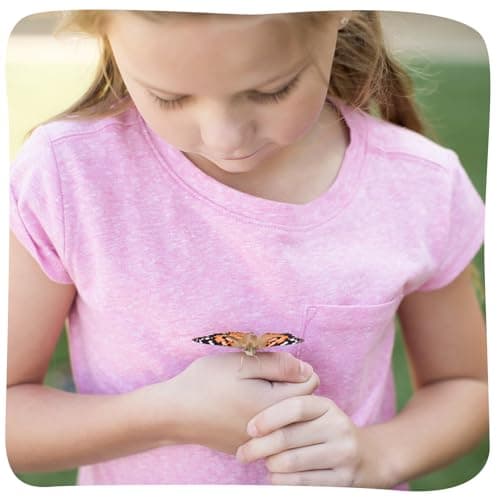 Insect Lore Raise and Release Butterfly Garden Kit – Caterpillar Habitat with redeemable Voucher – STEM-accredited Butterfly Growing Kit for Kids, Classrooms, and Homeschool Learning — view 8