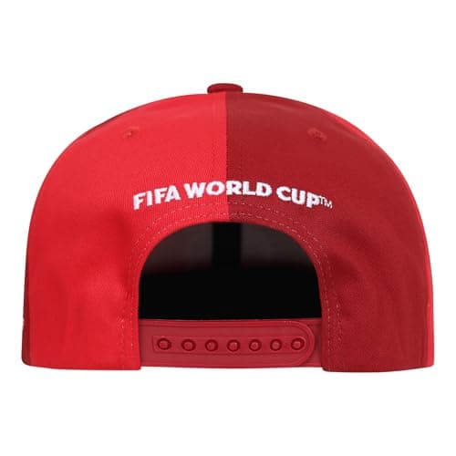 Outerstuff FIFA World Cup 2026 Event Pro Crown Snapback Hat Red — view 2