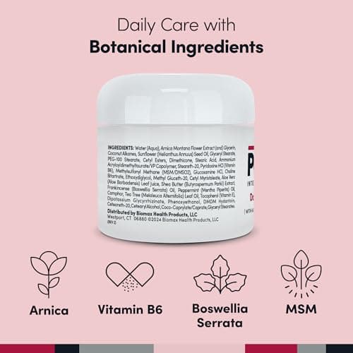 Penetrex Daily Joint & Muscle Care Cream – Soothing Botanical Formula with Arnica, Vitamin B6 & MSM – Lightweight Fast-Absorbing Cream for Everyday Movement - Non-Greasy - Light Scent- 2 oz