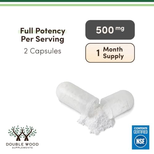 TUDCA Bile Salts Liver Support Supplement, 500mg Servings, Liver and Gallbladder Cleanse Supplement (60 Capsules, 250mg) Genuine Bile Acid TUDCA with Strong Bitter Taste by Double Wood — view 7