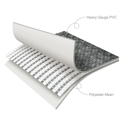 Funsicle QuickSet Designer 10' x 30" Round Above Ground Swimming Pool, With FiltraBoost 400 GPH Filter Pump, Type I Filter Cartridge & Repair Patch, Dark Herringbone