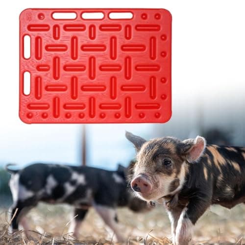 Leefasy Hogs Sorting Panel Pig Sorting Panel Comfortable Large Lightweight Sorting Divider Livestock Sorting Panel Pig Board, Red — view 3