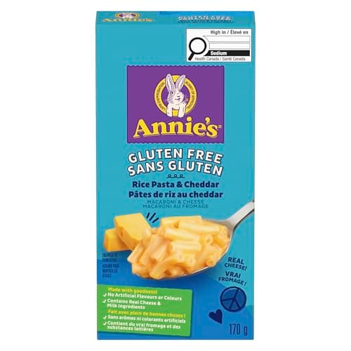 ANNIE'S - MACARONI AND CHEESE Gluten Free Rice Pasta and Cheddar, No Artificial Flavours or Synthetic Colours, Contains Real Cheese and Milk Ingredients — view 9