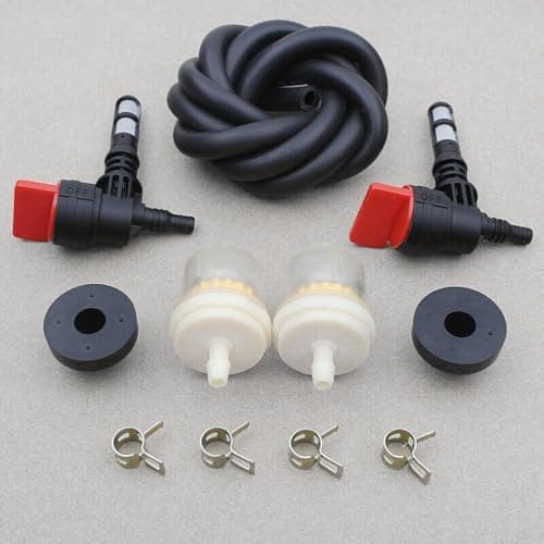 Fuel Shut Off Valve Kit for 2500-8000 Watt Generator Pressure Washer, Replaces 192980GS 208961 78299 80270, Compatible with For Craftsman For Snapper For Troy-, 2 — view 3