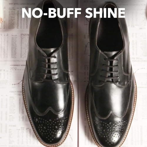 KIWI Instant Black Shoe Polish and Shine, Use on Shoes, Boots, and Furniture, Black, 75mL — view 5