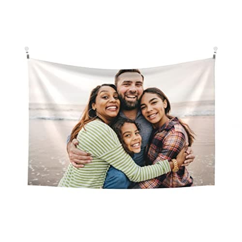 JINJUREN Custom Tapestry Upload Images Banners and Signs Customize For Bedroom 37 * 29 inch Horizontal — view 8