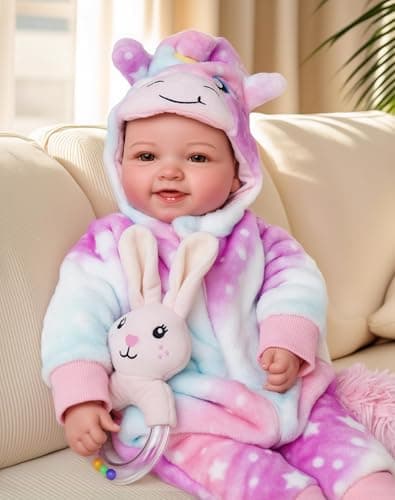 BABESIDE Baby Dolls, 17inch Large Realistic Cute Soft Body Baby Doll Real Life Baby Dolls with Accessories for 3+ Year Old Girls Gifts, Pretend Play, Collection — view 2