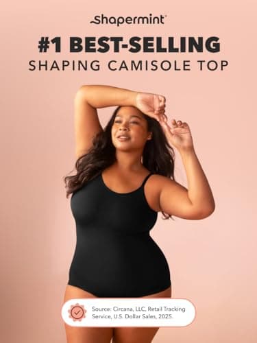 SHAPERMINT High Compression Womens Tops - Scoop Neck Cami - Tank Top for Women, Camisole for Women — view 3