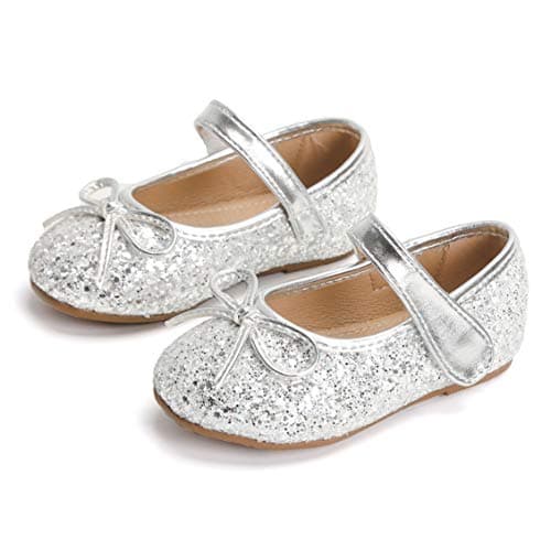 Otter MOMO Toddler/Little Girls Mary Jane Ballerina Flats Size 9 Shoes Slip-on School Party Dress Shoes — view 6