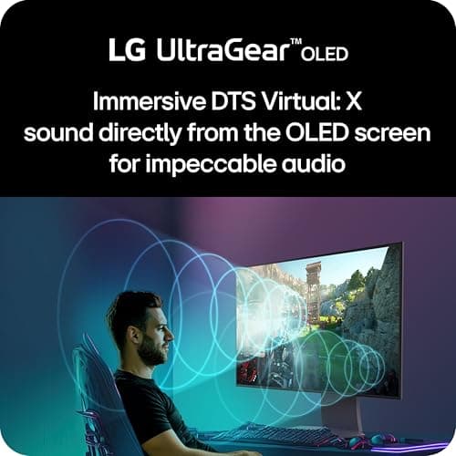 LG 32GS95UE-B 32'' Ultragear™ OLED Gaming Monitor with UHD Display Dual Mode 240Hz, 480Hz 0.03ms G-SYNC, FreeSync Premium Pro, HDR400 True Black, HDMI 2.1, Anti-Glare Tilt/Height/Swivel Stand — view 9