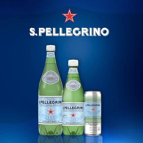 S.Pellegrino Sparkling Natural Mineral Water, Plastic Bottles, 16.9 Fl Oz (Pack of 12) — view 6