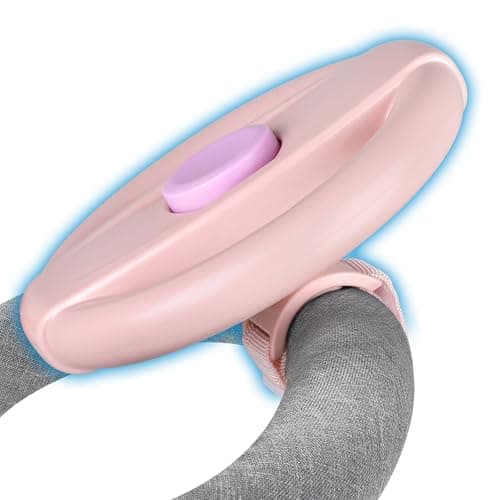 Accmor Stroller Steering Wheel Toy, Simulated Steering Wheel for Stroller Shopping Carts Cart Universal Detachable Pretend Driving Funny Toy Attachment — view 5