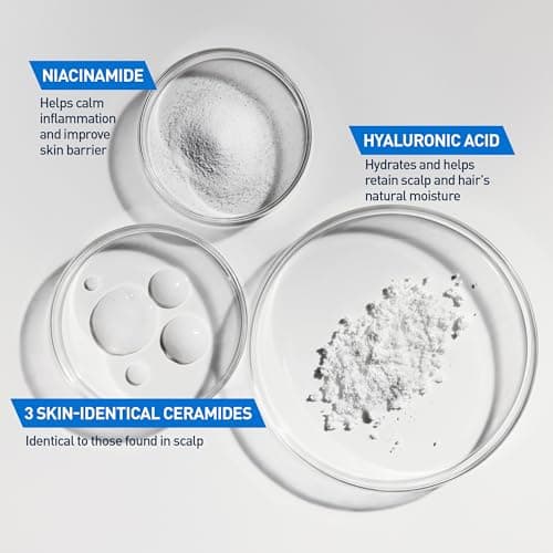 CeraVe Gentle Hydrating Shampoo, With Ceramides, Niacinamide & Hyaluronic Acid For Soft, Healthy Looking Hair & Scalp, Sulfate Free & Color Safe Shampoo, For All Hair Types, 12 Oz — view 5