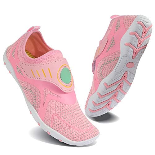 MAYZERO Kids Water Shoes Boys Girls Aqua Socks Non-Slip Quick Dry Swim Shoe Barefoot Beach Pool Shoes (Little Kid/Big Kid) — view 4