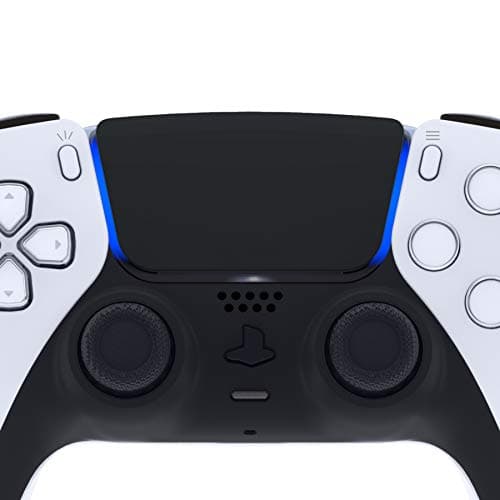 eXtremeRate Black Soft Touch Replacement Touchpad Cover Compatible with ps5 Controller BDM-010 020 030 040 050, Custom Part Touch Pad Compatible with ps5 Controller - Controller NOT Included — view 3
