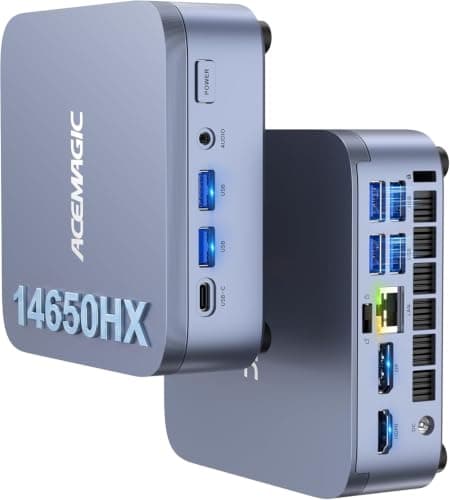 ACEMAGIC M5 Mini PC i7-14650HX up to 5.2GHz 32GB DDR4 1TB NVMe PCIe4.0 SSD